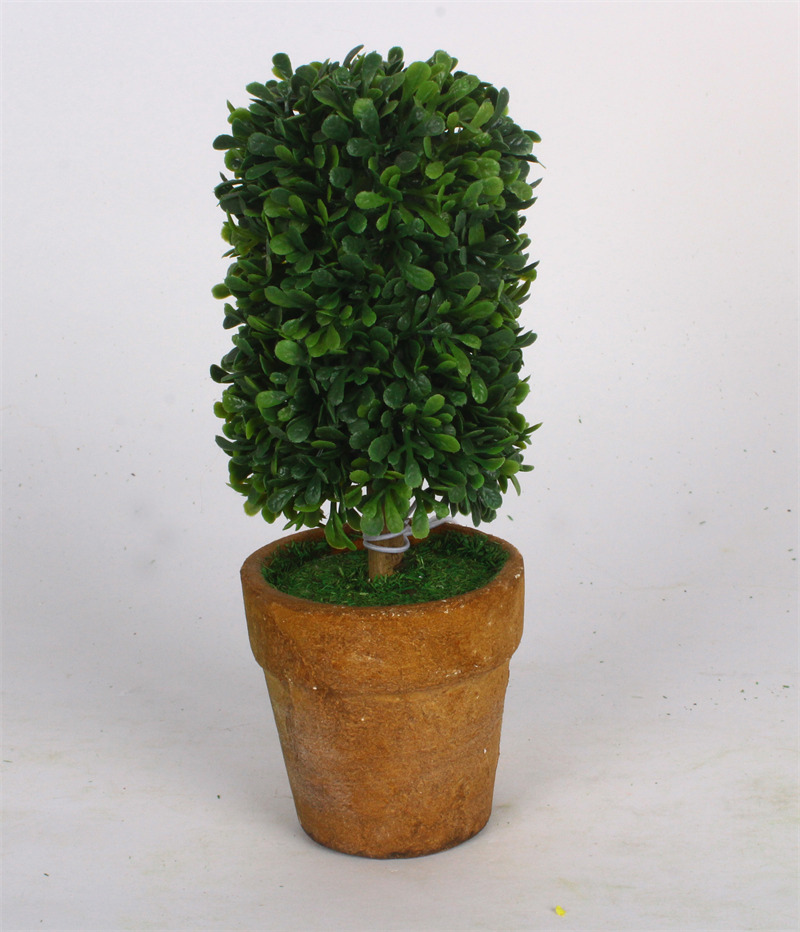 MyGift Tabletop Sztuczny Topiary Wystrój wnętrz